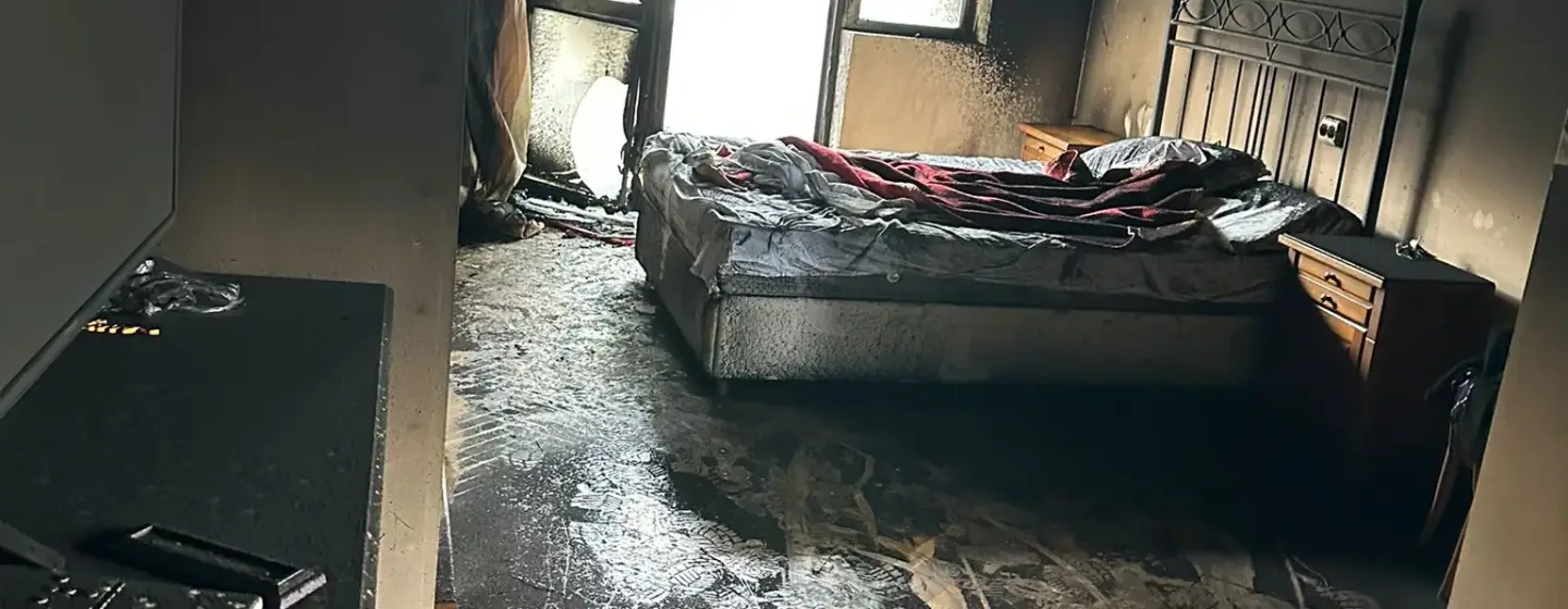Премахване на сажди след пожар
